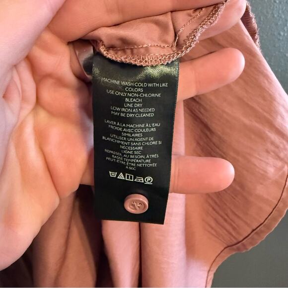 Anthropologie Mauve Midi Dress - Picture 7 of 11